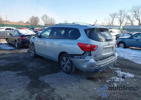 2018 Nissan Pathfinder Sv z USA, uszkodzony, nr VIN 5N1DR2MM4JC653488